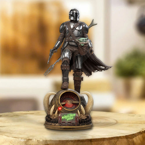 Star Wars: The Mandalorian and Grogu Custom Shape Acrylic Plaque – TMTHU6117