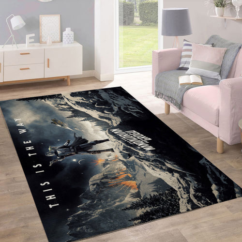 Star Wars: The Mandalorian and Grogu Rectangular Rug – TANTN22903