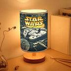 Personalized Star Wars Wooden Base Fabric Lamp – HOATT13916