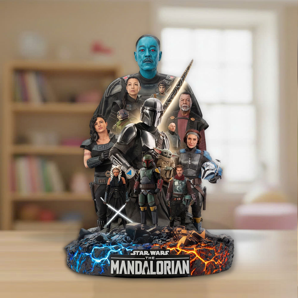 Star Wars x Mandalorian Custom Shape Acrylic Plaque – TMTHU6077