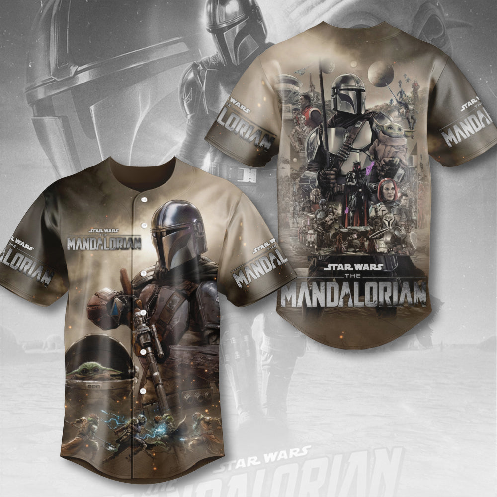 Star Wars x Mandalorian Baseball Jersey – TMTHU6702