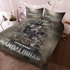 Star Wars x Mandalorian 3-Piece Duvet Bedding Set – TMTHU7106
