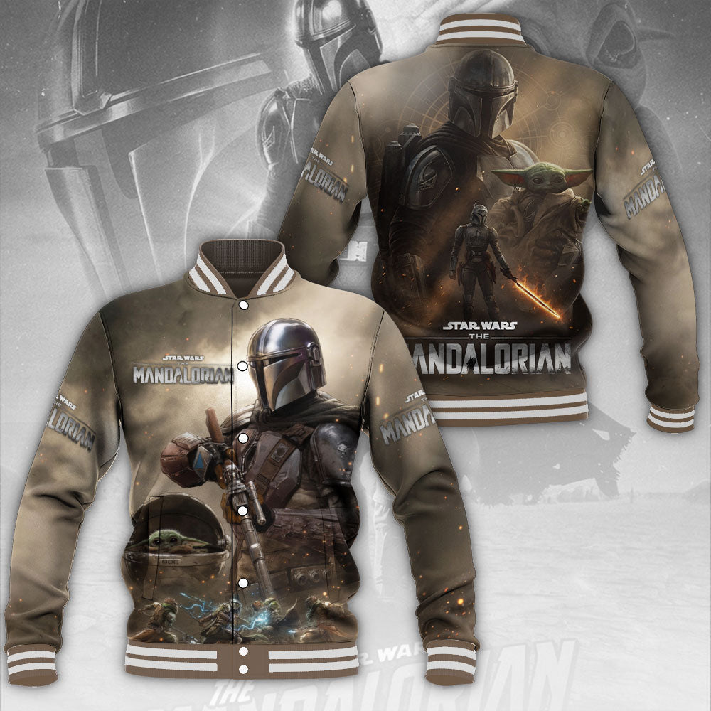Star Wars x Mandalorian Varsity Jacket – TMTHU6020