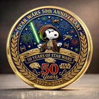 Star Wars x Snoopy 50th Anniversary Commemorative Coin – TANTN25001