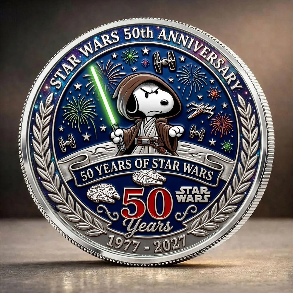 Star Wars x Snoopy 50th Anniversary Commemorative Coin – TANTN25001