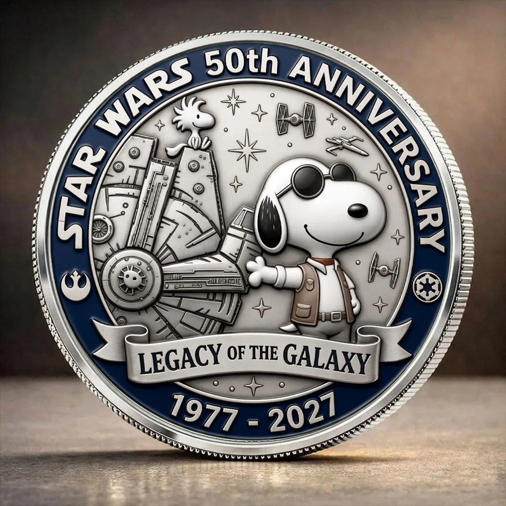 Star Wars x Snoopy 50th Anniversary Commemorative Coin – TANTN25002