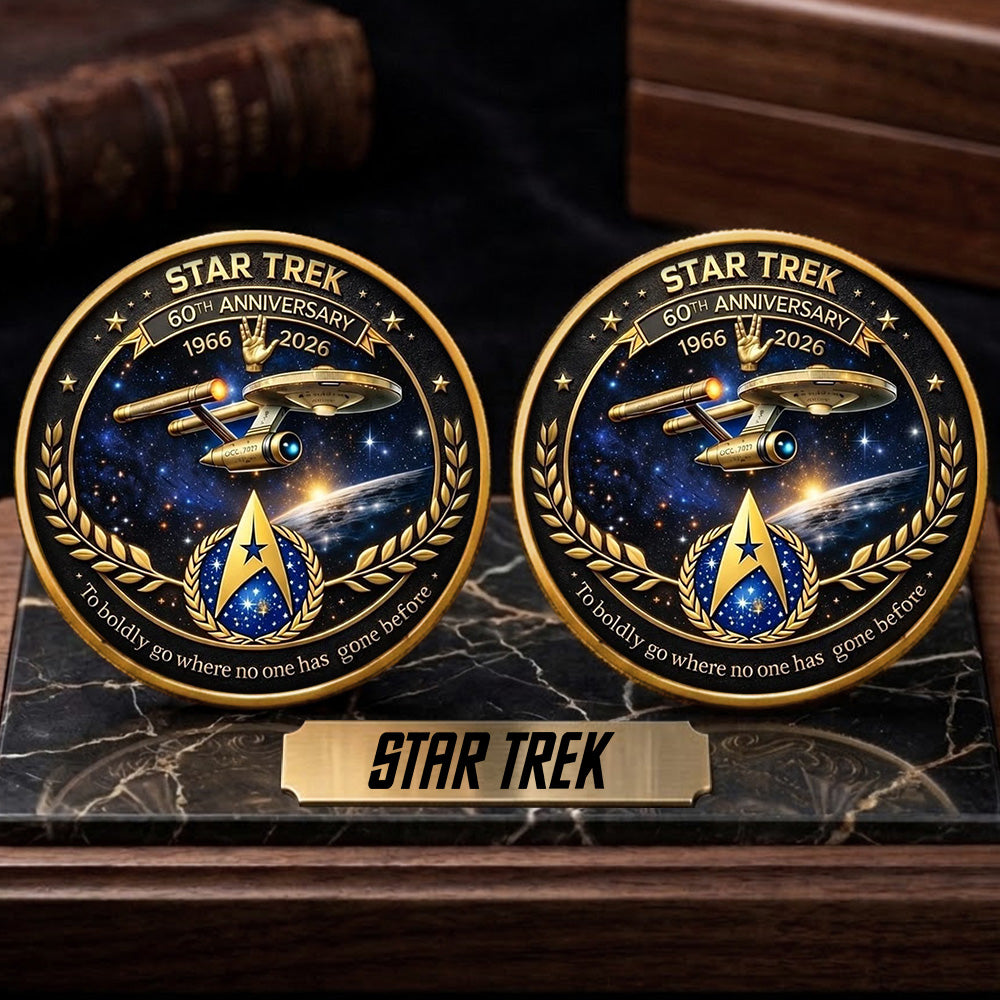 Star Trek 60th Anniversary Commemorative Coin – GNE5406