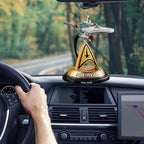 Star Trek 60th Anniversary Custom shape 2-sided Acrylic Car Ornament – MAITM14950