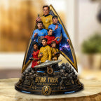 Star Trek 60th Anniversary Custom Shape Acrylic Plaque – GNE7885