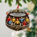 Star Trek 60th Anniversary Custom Shape 2-side Printed Acrylic Ornament – TANTN25761