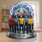 Star Trek 60th Anniversary 2026 Custom Shape Acrylic Plaque – TMTHU4938