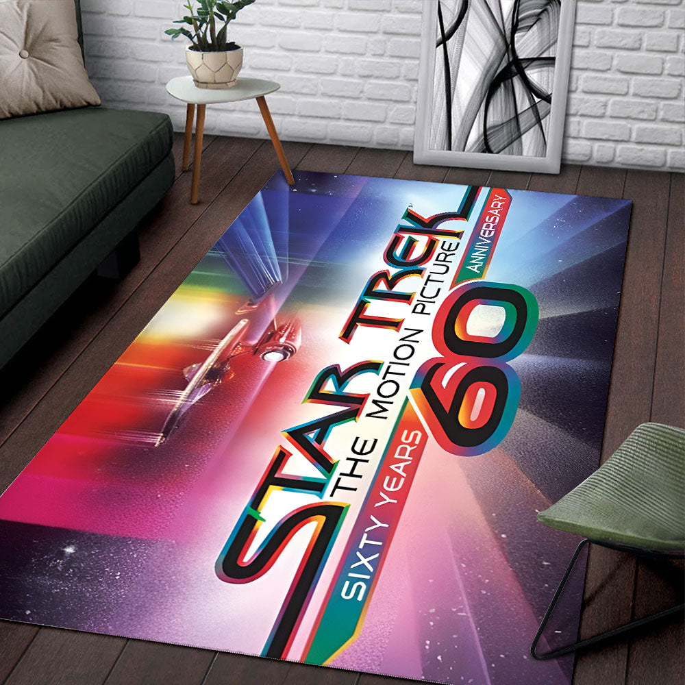 Star Trek 60th Anniversary 2026 Rectangular Rug – TMTHU4115