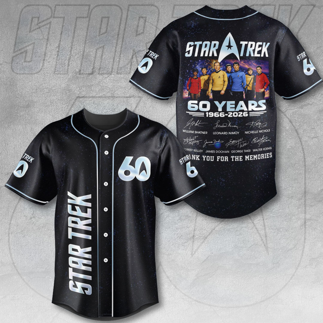 Star Trek 60th Anniversary Baseball Jersey – VANDH4012