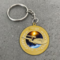 Star Trek 60th Anniversary Custom Shape 2-sided Keychain – MAITM12658