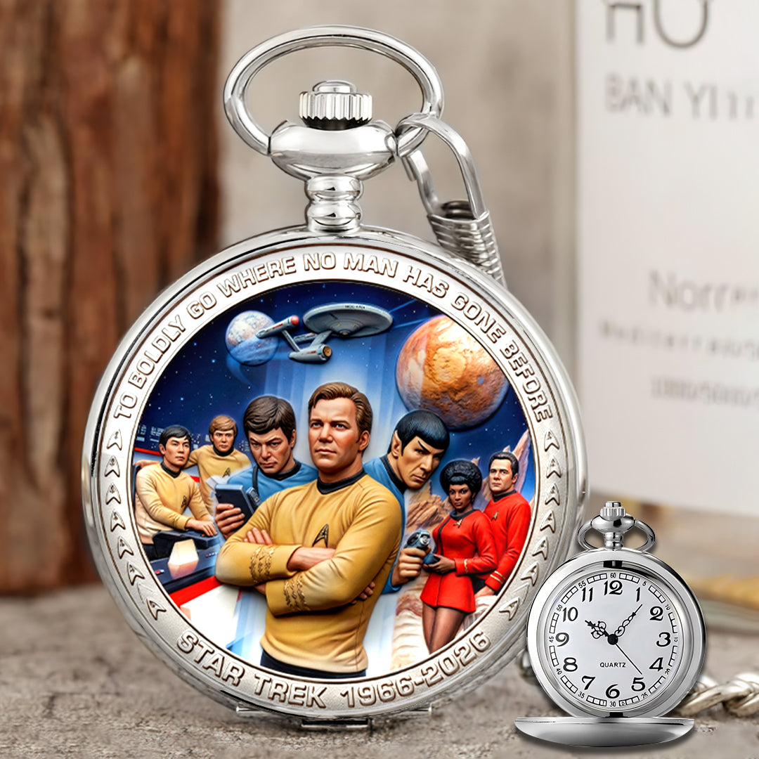 Star Trek 60th Anniversary Pocket Watch – HOATT17012