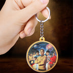 Star Trek: The Original Series 60th Anniversary Custom Shape 2-sided Keychain – HOATT13636