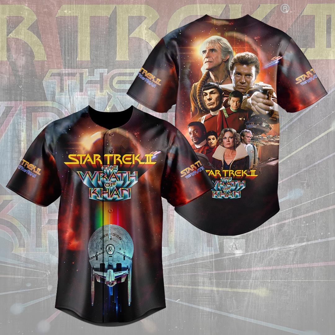 Star Trek: The Wrath of Khan Baseball Jersey – HOATT14041