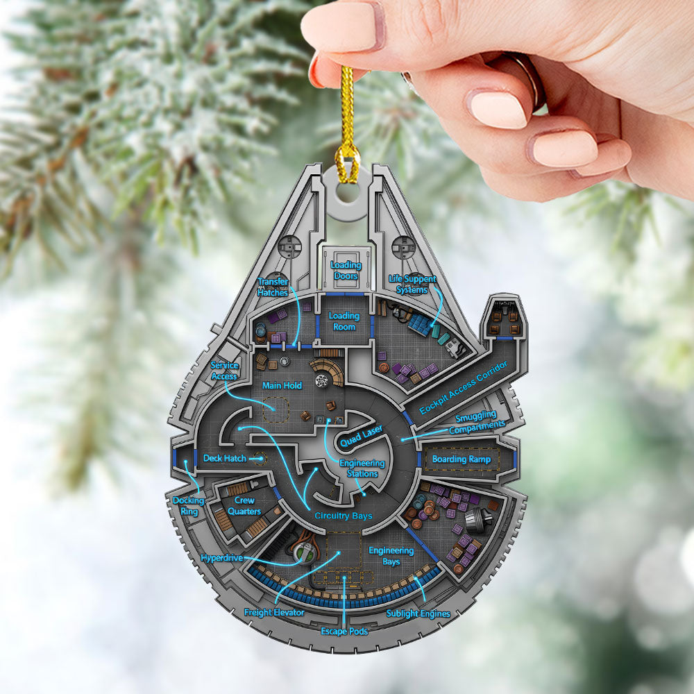 Star Wars Custom Shape 2-sided Acrylic Ornament – TMTHU1824