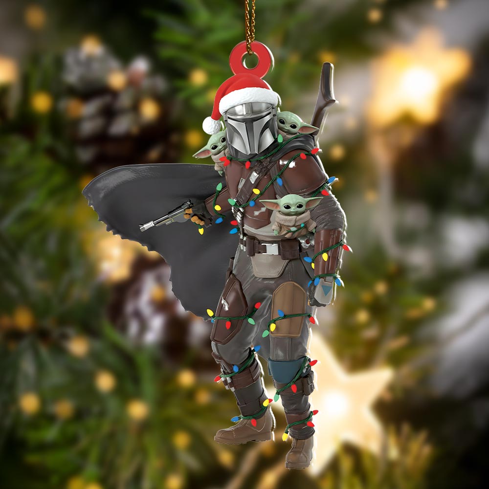 Star Wars Custom Shape 2-sided Acrylic Ornament – HOATT14728