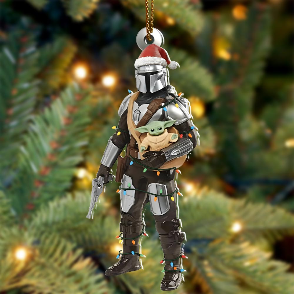 Star Wars Custom Shape 2-sided Acrylic Ornament – HOATT14592