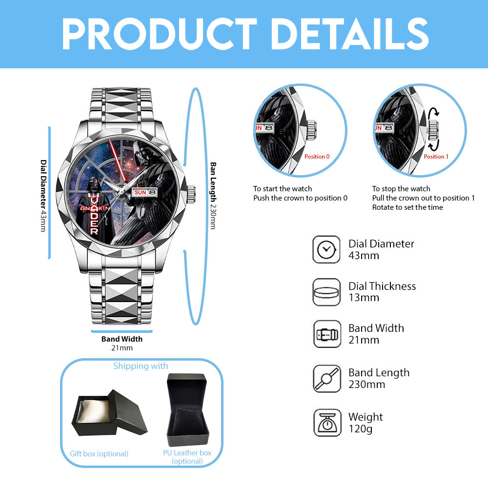 Star Wars Alloy Luxury Quartz Watch – TANTN 15304