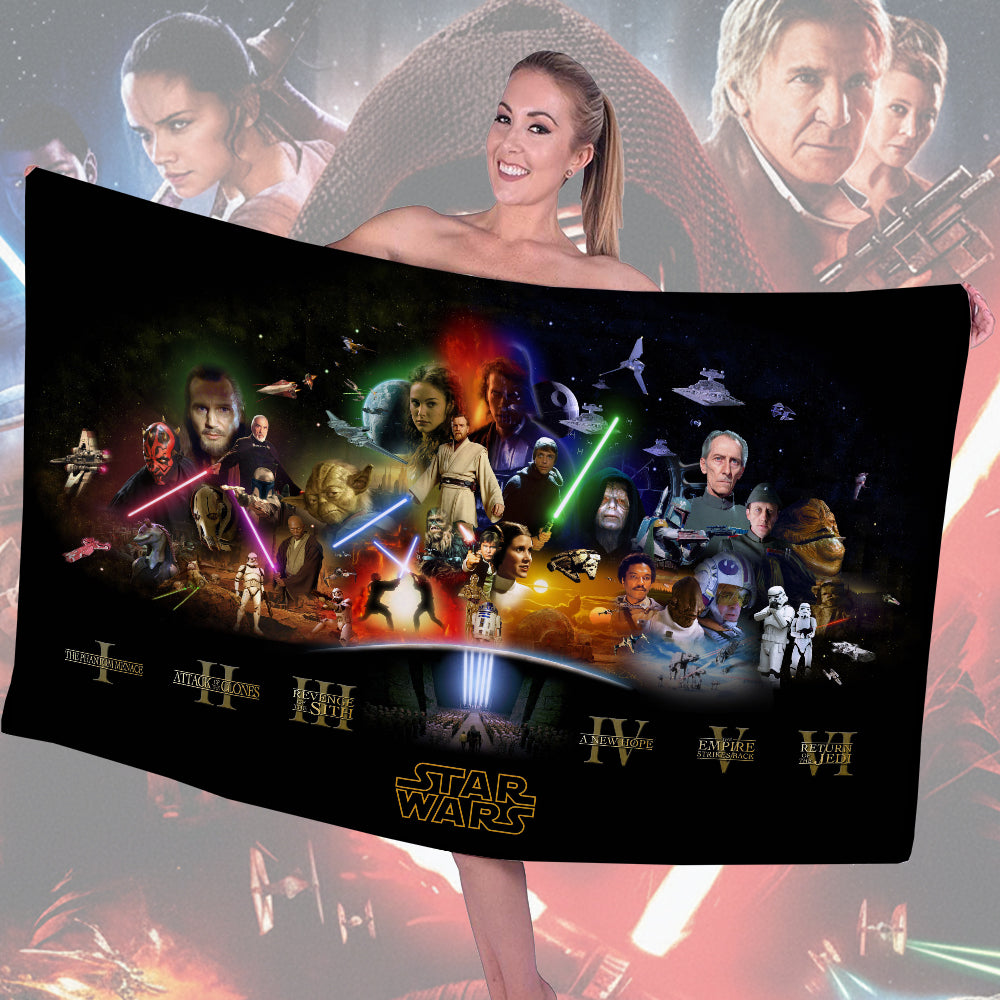 Star Wars Rectangle Beach Towel – TMTHU2129