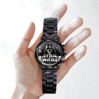 Star Wars Black Stainless Steel Watch – GNE 322