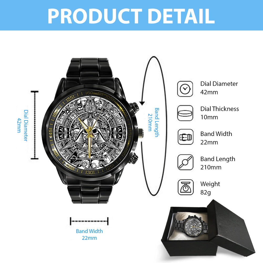 Star Wars Black Stainless Steel Watch – TANTN 5969