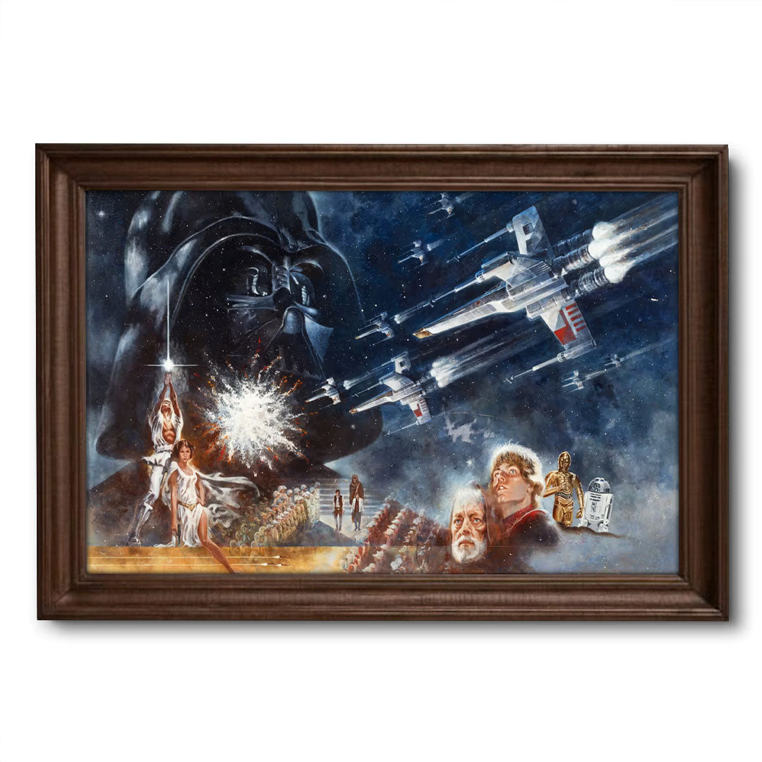 Star Wars Rectangle Canvas With Inner Frame – TMTHU2650