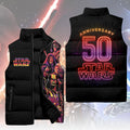 Star Wars 50 Years Anniversary 3D Sleeveless Down Jacket – TMTHU1770