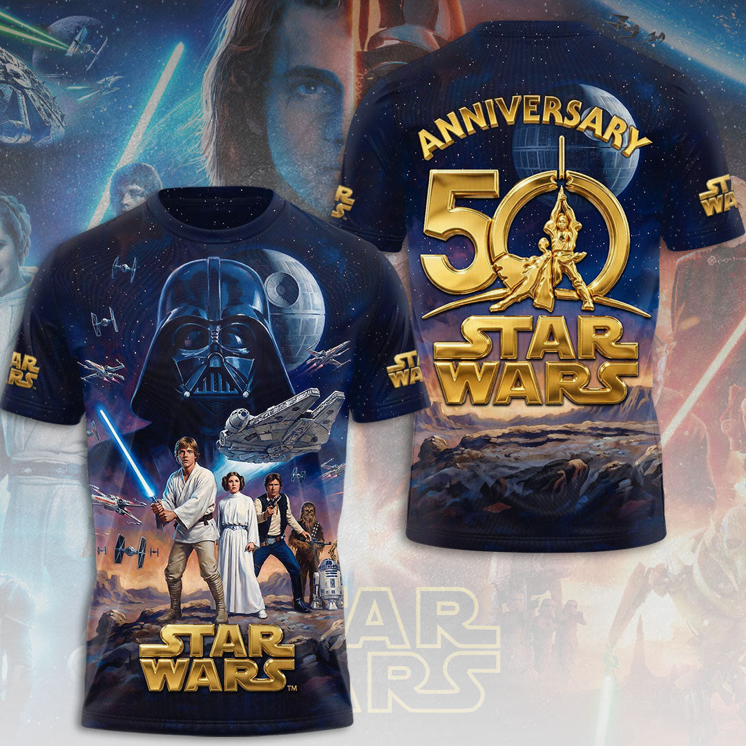 Star Wars 50th Anniversary 3D Apparel – TMTHU4165