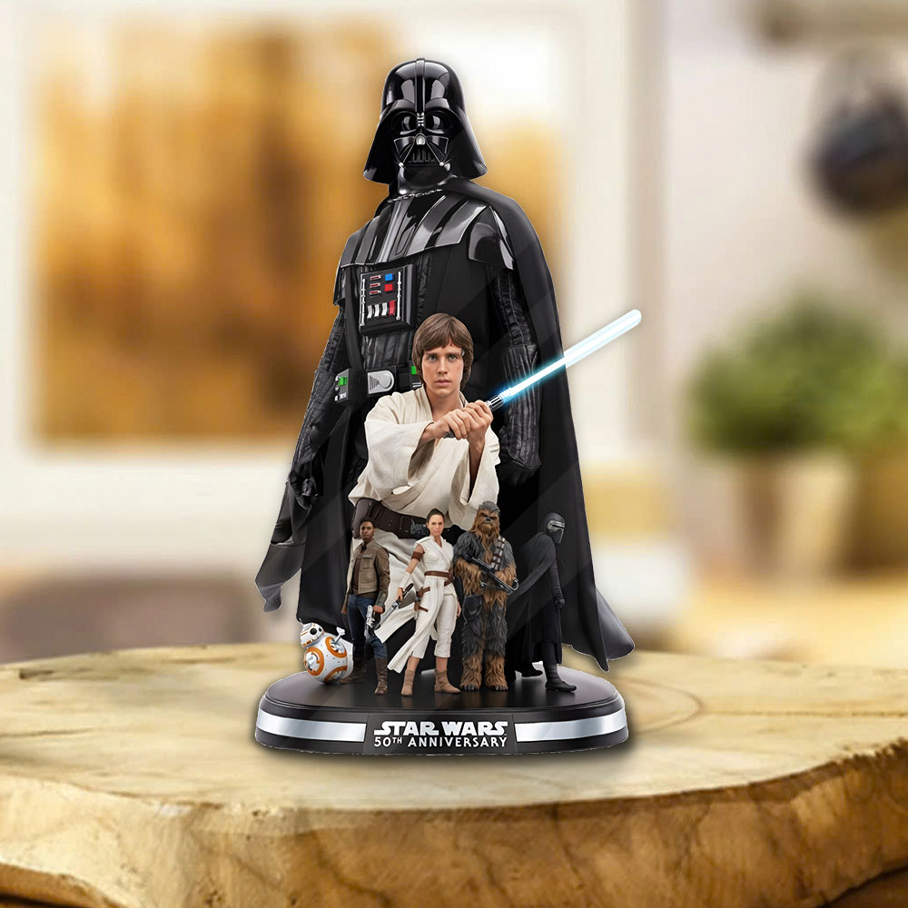 Star Wars 50th Anniversary Custom Shape Acrylic Plaque – TMTHU4073