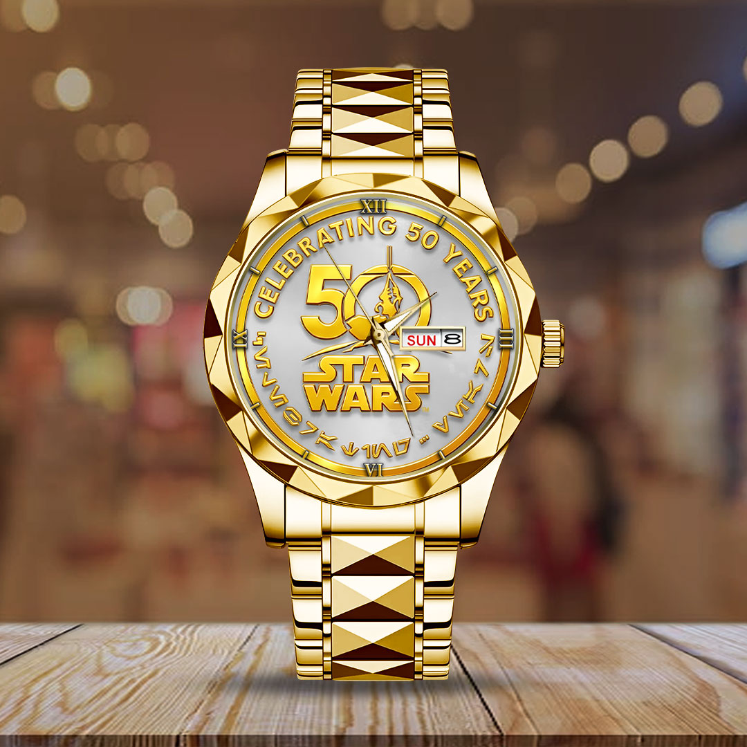 Star Wars 50th Anniversary Alloy Luxury Quartz Watch – TMTHU2423