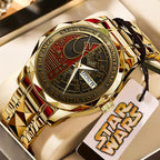 Star Wars 50th Anniversary Alloy Luxury Quartz Watch – TMTHU2600