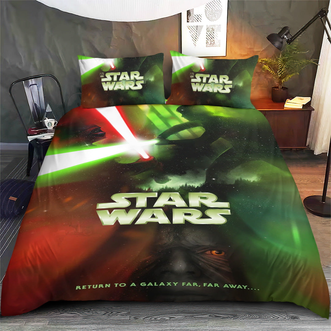 Star Wars 50th Anniversary 3-Piece Duvet Bedding Set – GNE7016