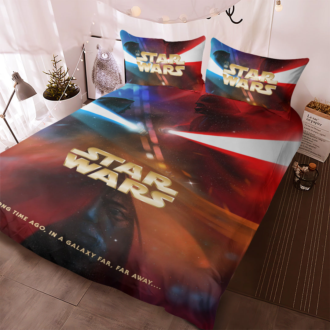 Star Wars 50th Anniversary 3-Piece Duvet Bedding Set – GNE7018