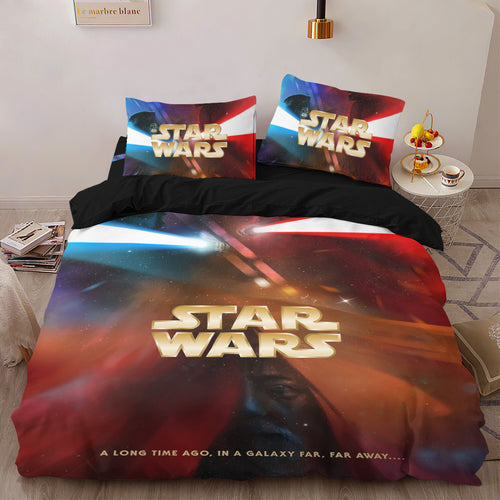 Star Wars 50th Anniversary 3-Piece Duvet Bedding Set – GNE7018