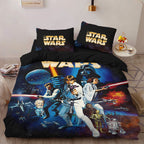 Star Wars 50th Anniversary 3-Piece Duvet Bedding Set – GNE7026