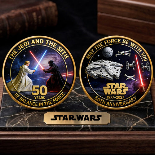 Star Wars 50th Anniversary Commemorative Coin – GNE5390