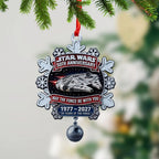 Star Wars 50th Anniversary Custom Shape 2-side Printed Acrylic Ornament – TANTN25746