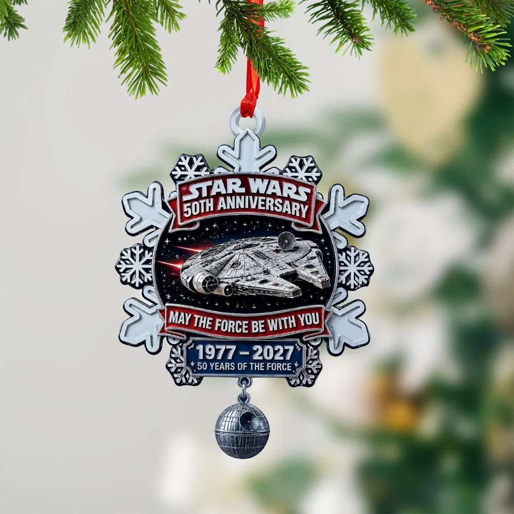 Star Wars 50th Anniversary Custom Shape 2-side Printed Acrylic Ornament – TANTN25746