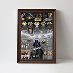 Star Wars 50th Anniversary Rectangle Canvas With Inner Frame – TMTHU4350