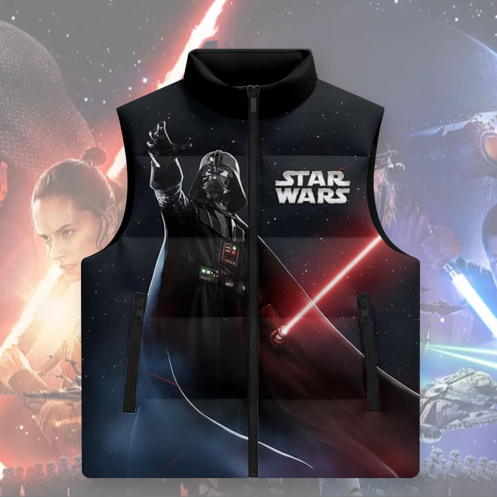 Star Wars 50th Anniversary 3D Sleeveless Down Jacket – TMTHU1620
