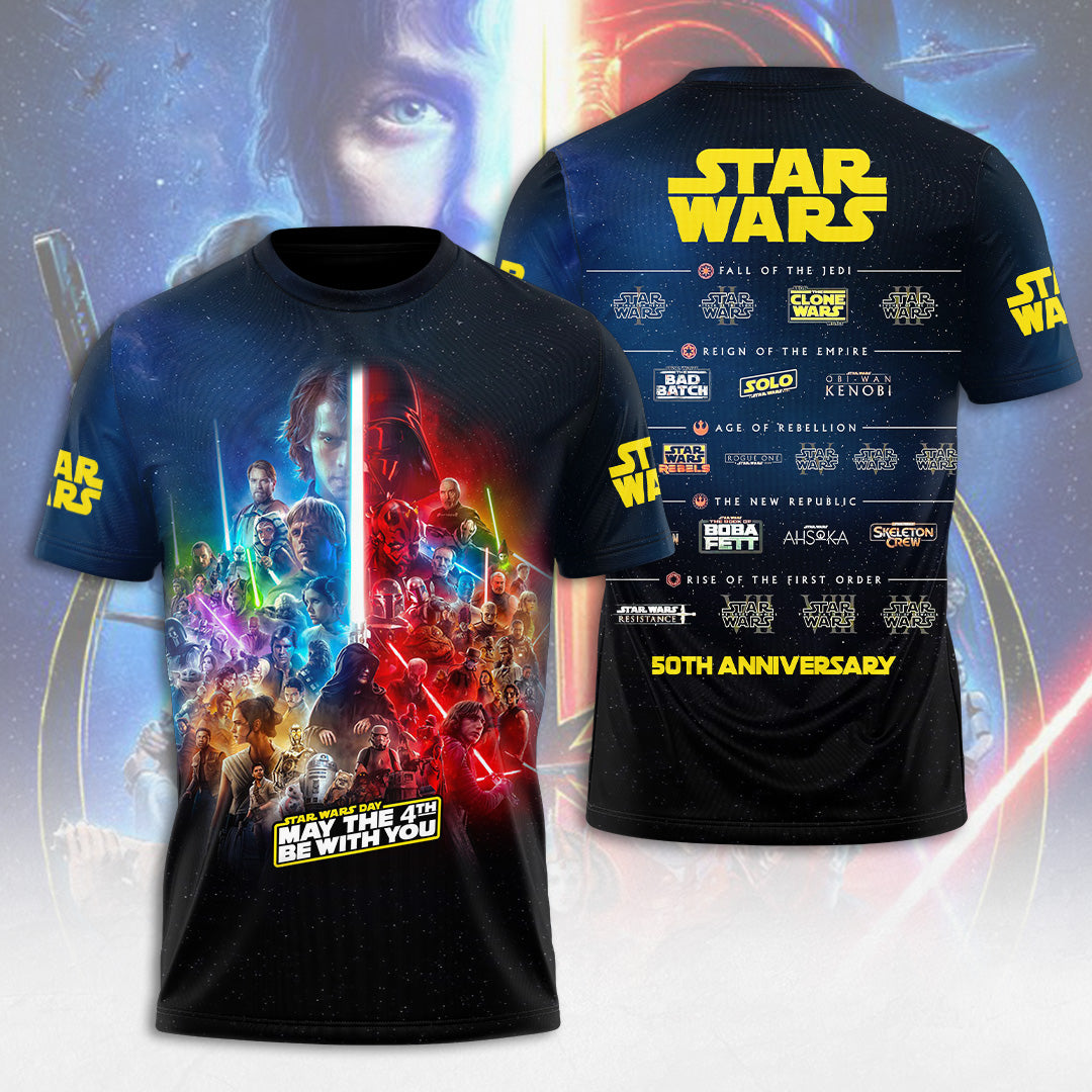 Star Wars 50th Anniversary 3D Apparel – TANTN22985