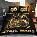Star Wars 50th Anniversary 2027 3-Piece Duvet Bedding Set – TMTHU8074