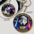 Star Wars 50th Anniversary 2027 Custom Shape 2-sided Keychain – MAITM14929
