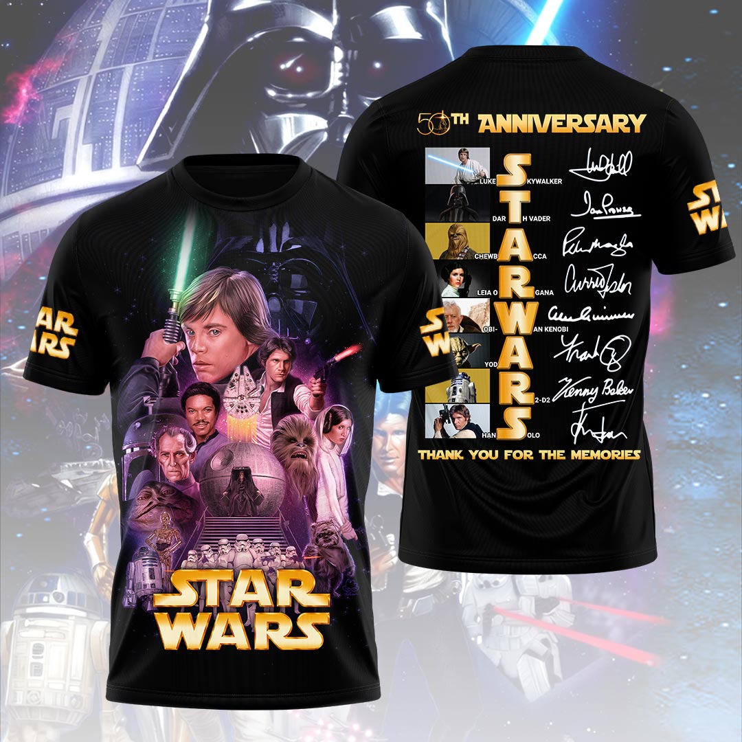 Star Wars 50th Anniversary 3D Apparel – HOATT19466