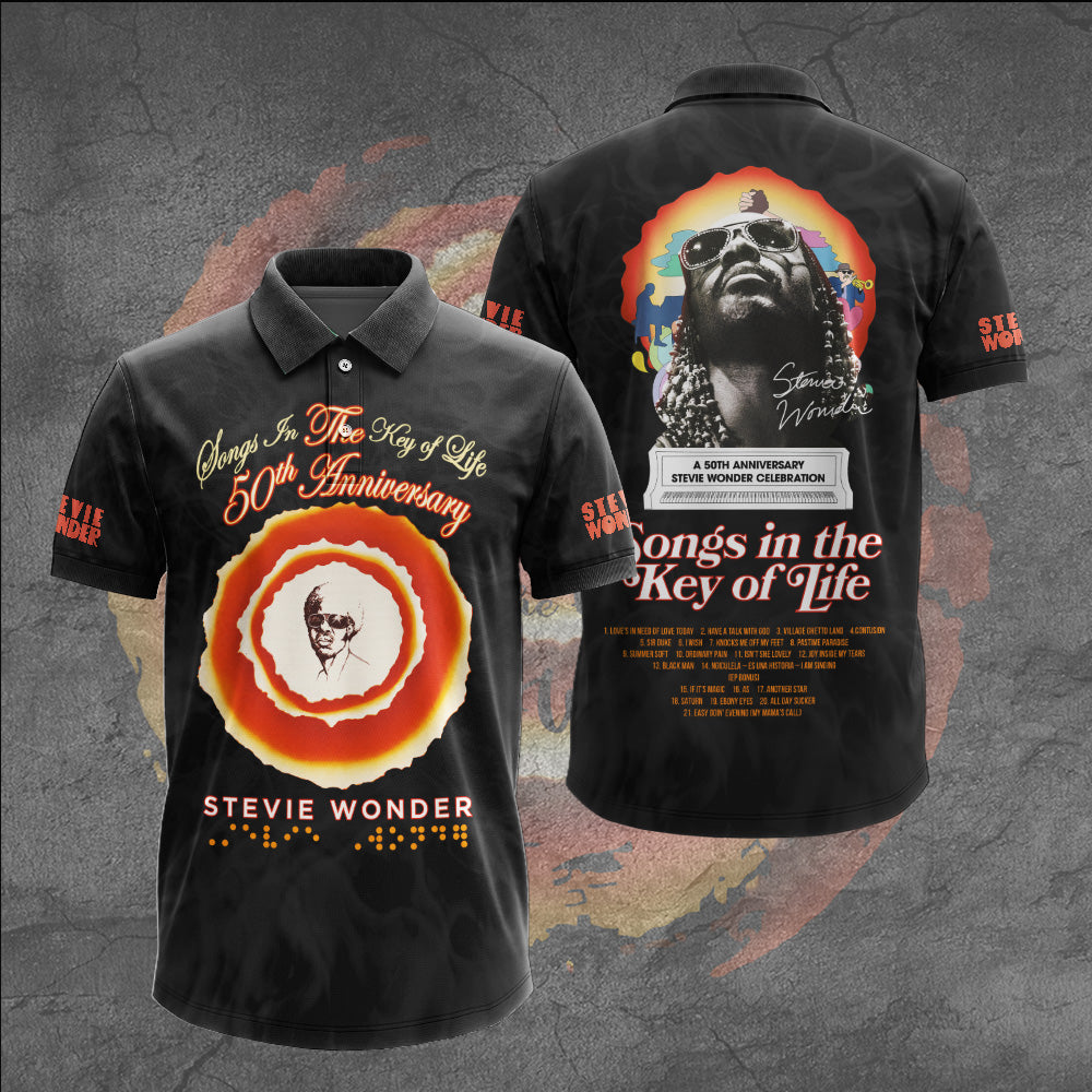 Stevie Wonder Songs in the Key of Life 50th Anniversary 3D Apparel – GNE6203