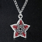 Stranger Things Demogorgon Flower Pendant Necklace – MAITMDROP149