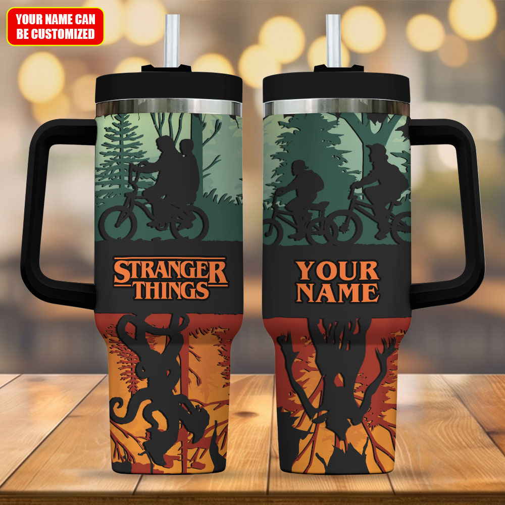 Personalized Stranger Things 40oz Tumbler – MAITM13947